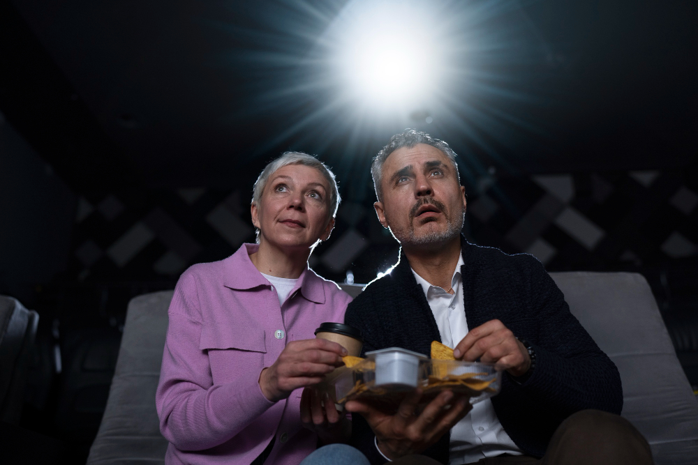 projetor para assistir TV