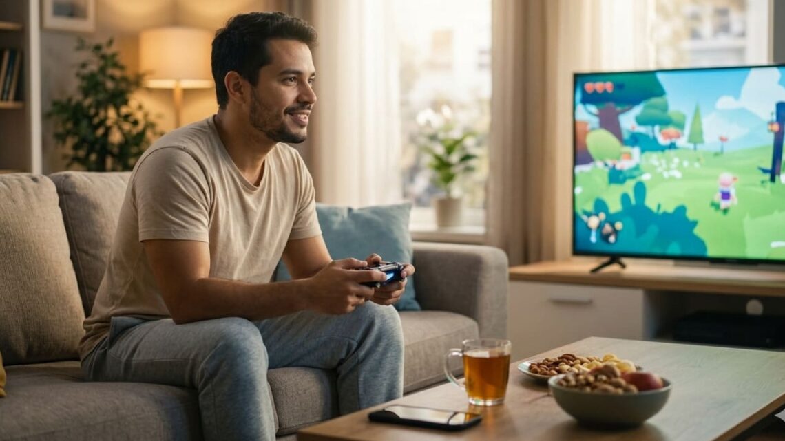 Saúde mental e entretenimento digital: como usar jogos e serviços online para reduzir o estresse com equilíbrio